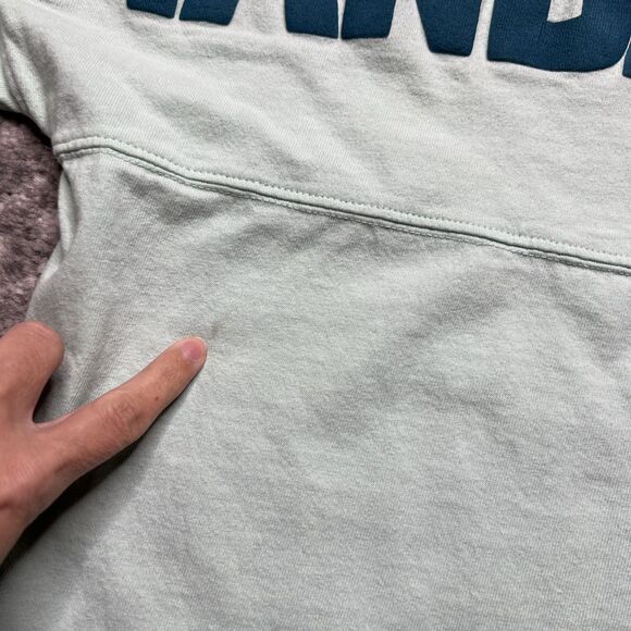 Disney x Star Wars Mandalorian Spirit Jersey Shirt Small Green Baby Yoda - Picture 8 of 8